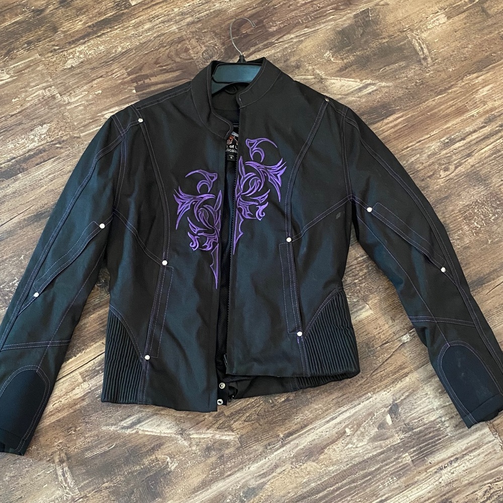House of Leathers Biker Jacket size Small